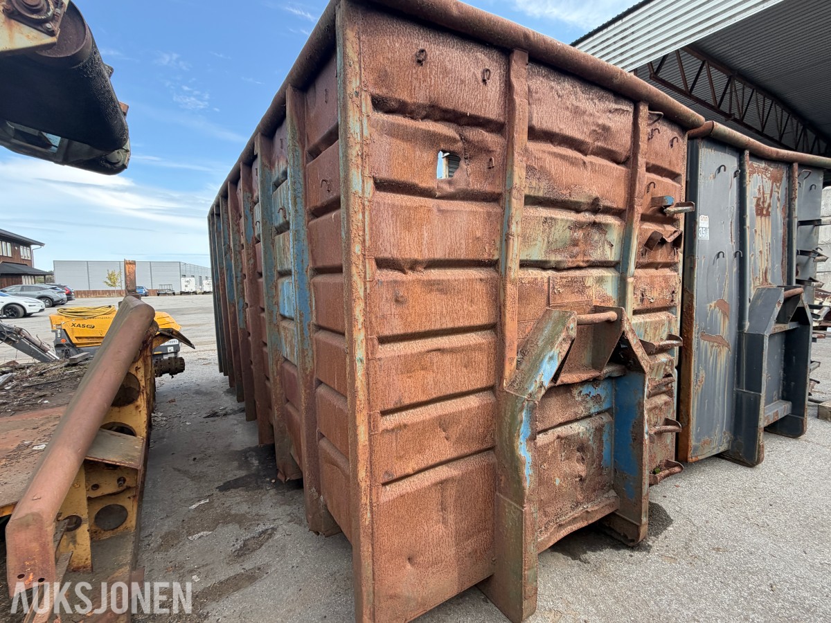 KROKCONTAINER - ÅPEN TOPP – REPARASJONSOBJEKT