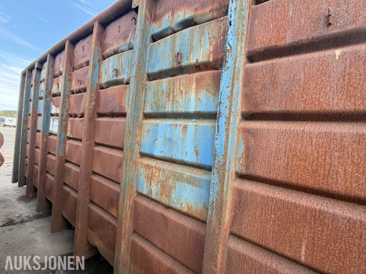 KROKCONTAINER - ÅPEN TOPP – REPARASJONSOBJEKT