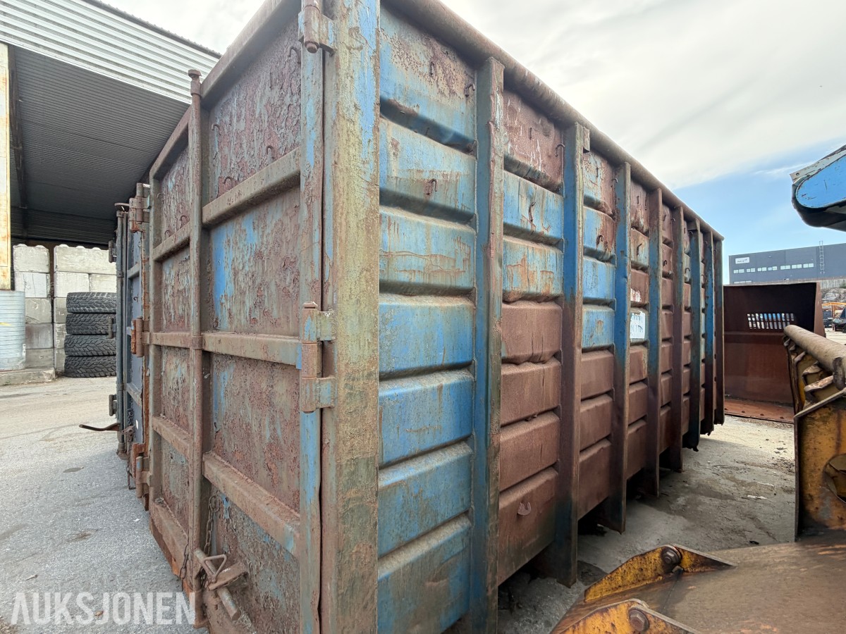 KROKCONTAINER - ÅPEN TOPP – REPARASJONSOBJEKT