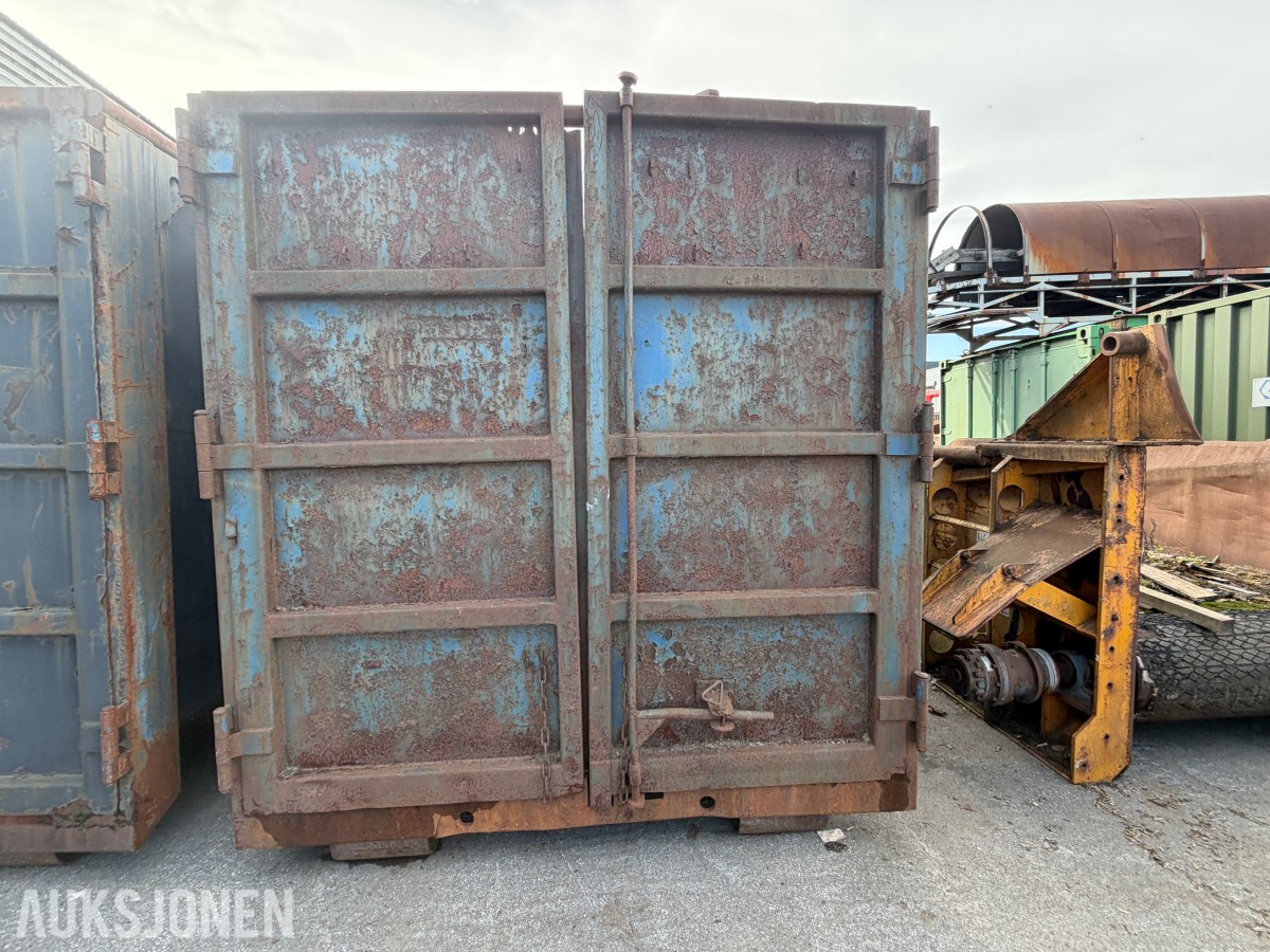 KROKCONTAINER - ÅPEN TOPP – REPARASJONSOBJEKT