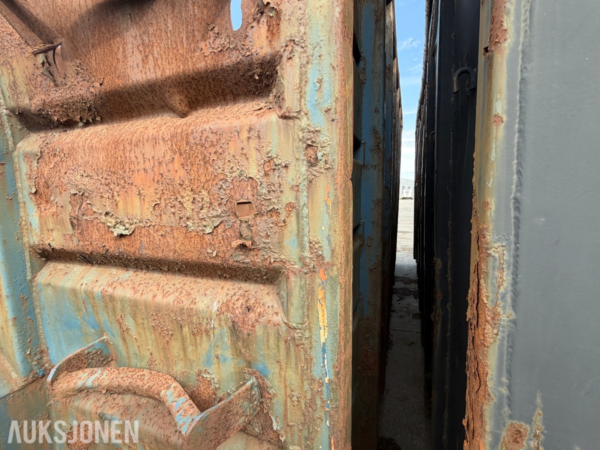 KROKCONTAINER - ÅPEN TOPP – REPARASJONSOBJEKT