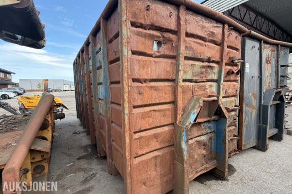 KROKCONTAINER - ÅPEN TOPP – REPARASJONSOBJEKT