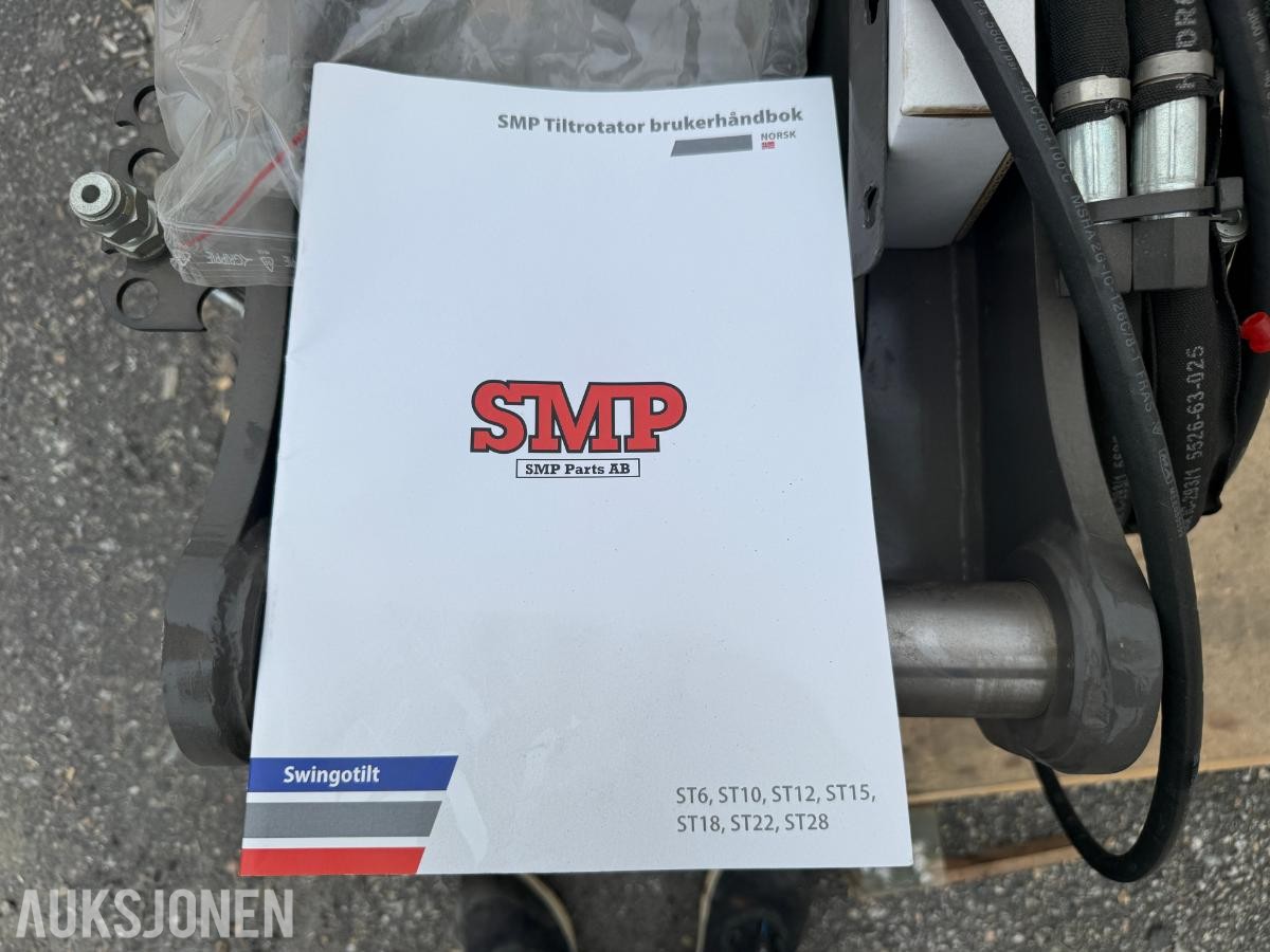 2021 SMP tiltrotator med S-50 feste - ubrukt.
