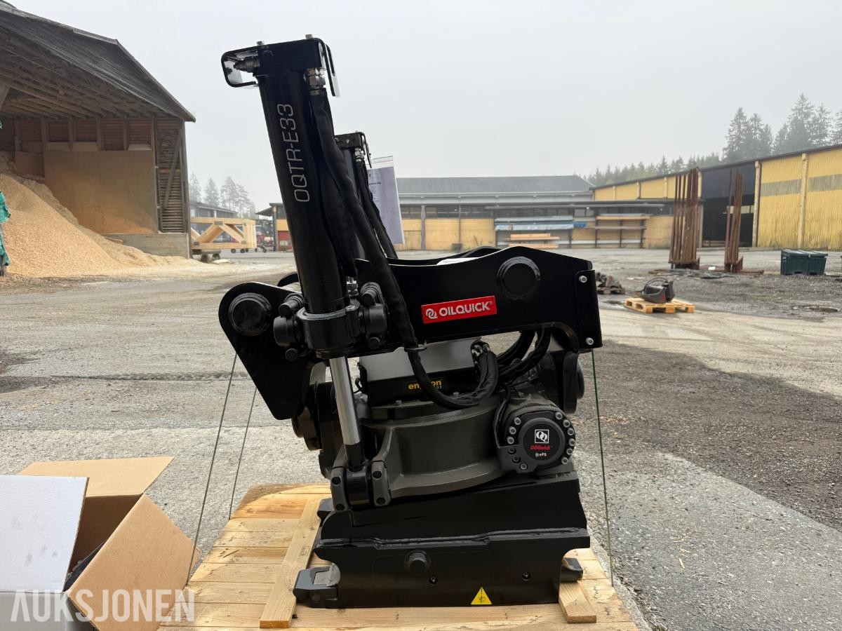 2021 OilQuick tiltrotator med S-80 feste - ubrukt.