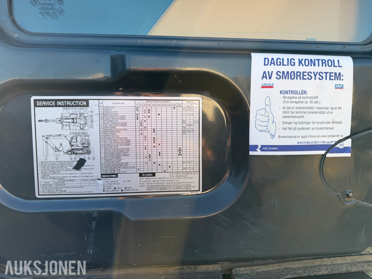 2018 Hyundai 235 LC-9A m/Doserblad 6463 t
