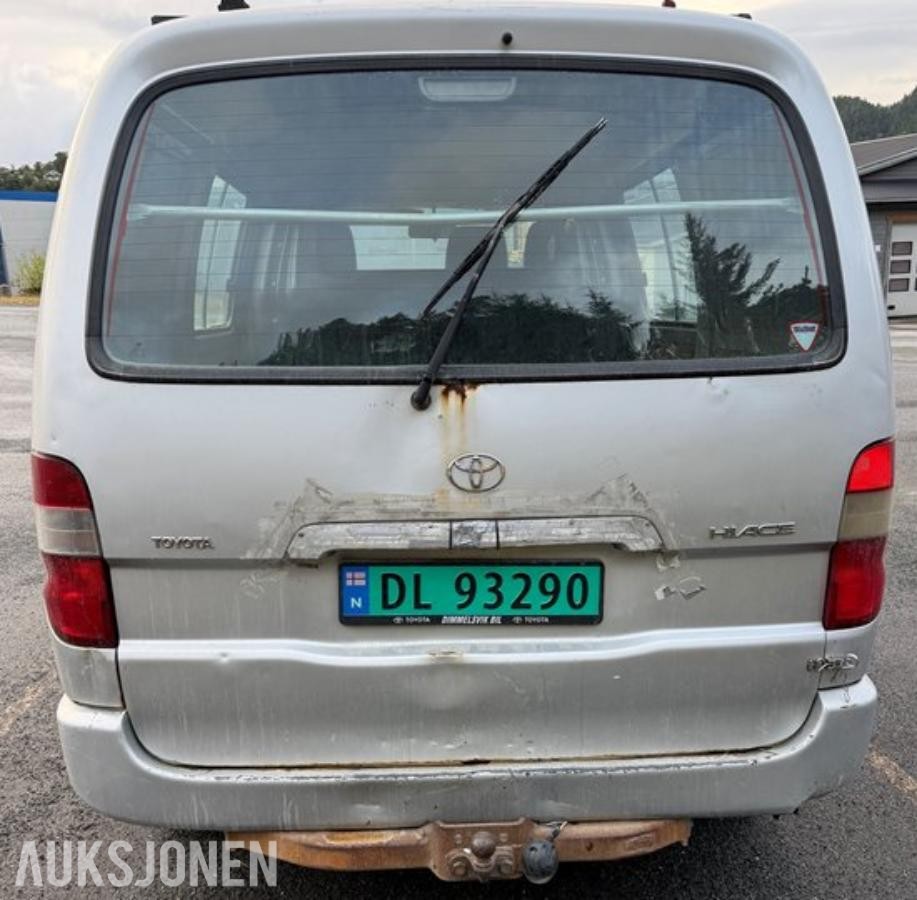 2008 Toyota HiAce 2.5 Diesel 117hk 4WD Selges med mangellapp