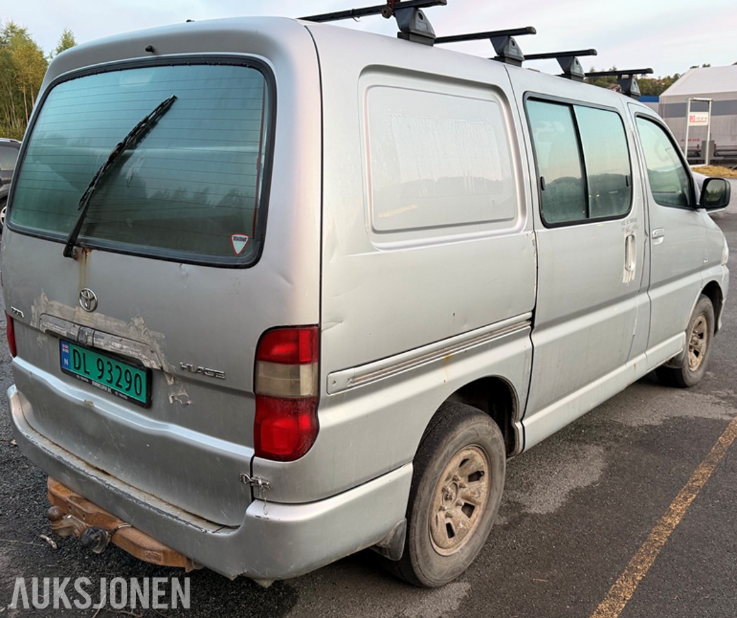 2008 Toyota HiAce 2.5 Diesel 117hk 4WD Selges med mangellapp