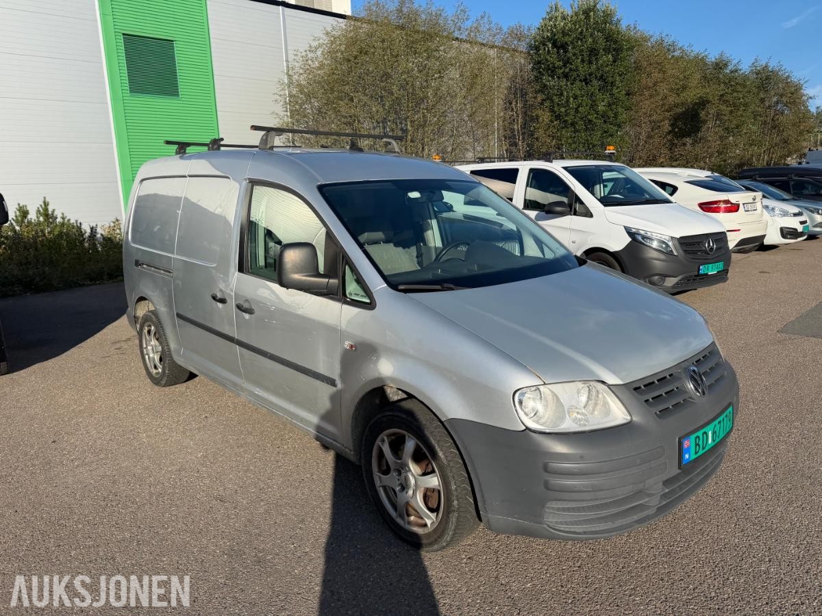 2010 Volkswagen, CADDY MAXI 1.9-105 D, AC, AUTOMAT,P-SENSOR, HENGERFESTE 209789km