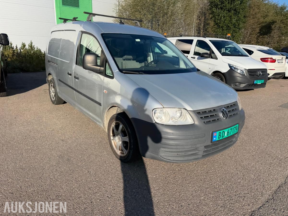 2010 Volkswagen, CADDY MAXI 1.9-105 D, AC, AUTOMAT,P-SENSOR, HENGERFESTE 209789km
