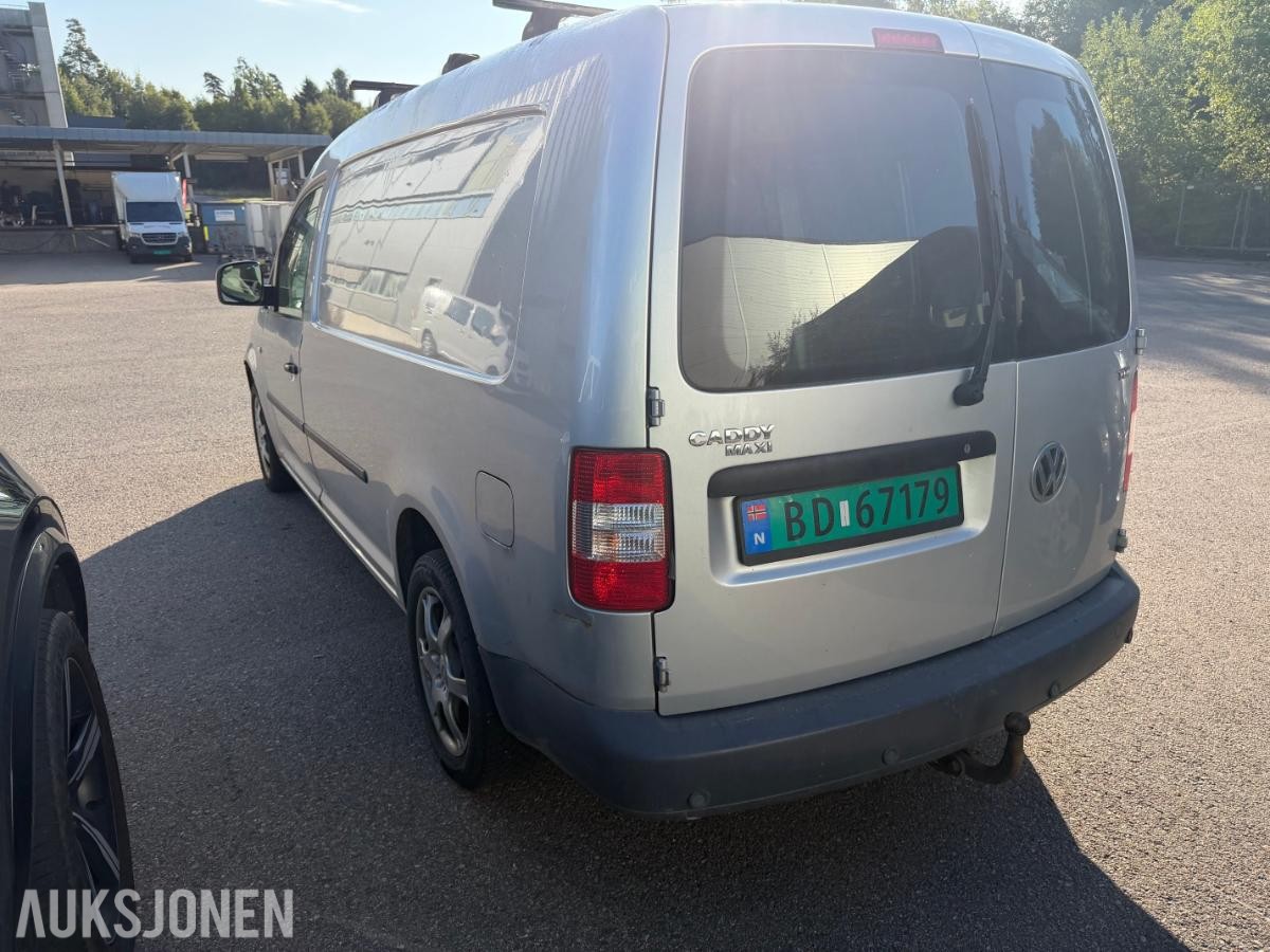 2010 Volkswagen, CADDY MAXI 1.9-105 D, AC, AUTOMAT,P-SENSOR, HENGERFESTE 209789km