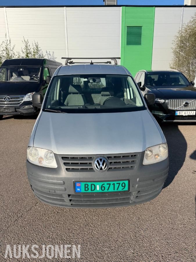 2010 Volkswagen, CADDY MAXI 1.9-105 D, AC, AUTOMAT,P-SENSOR, HENGERFESTE 209789km