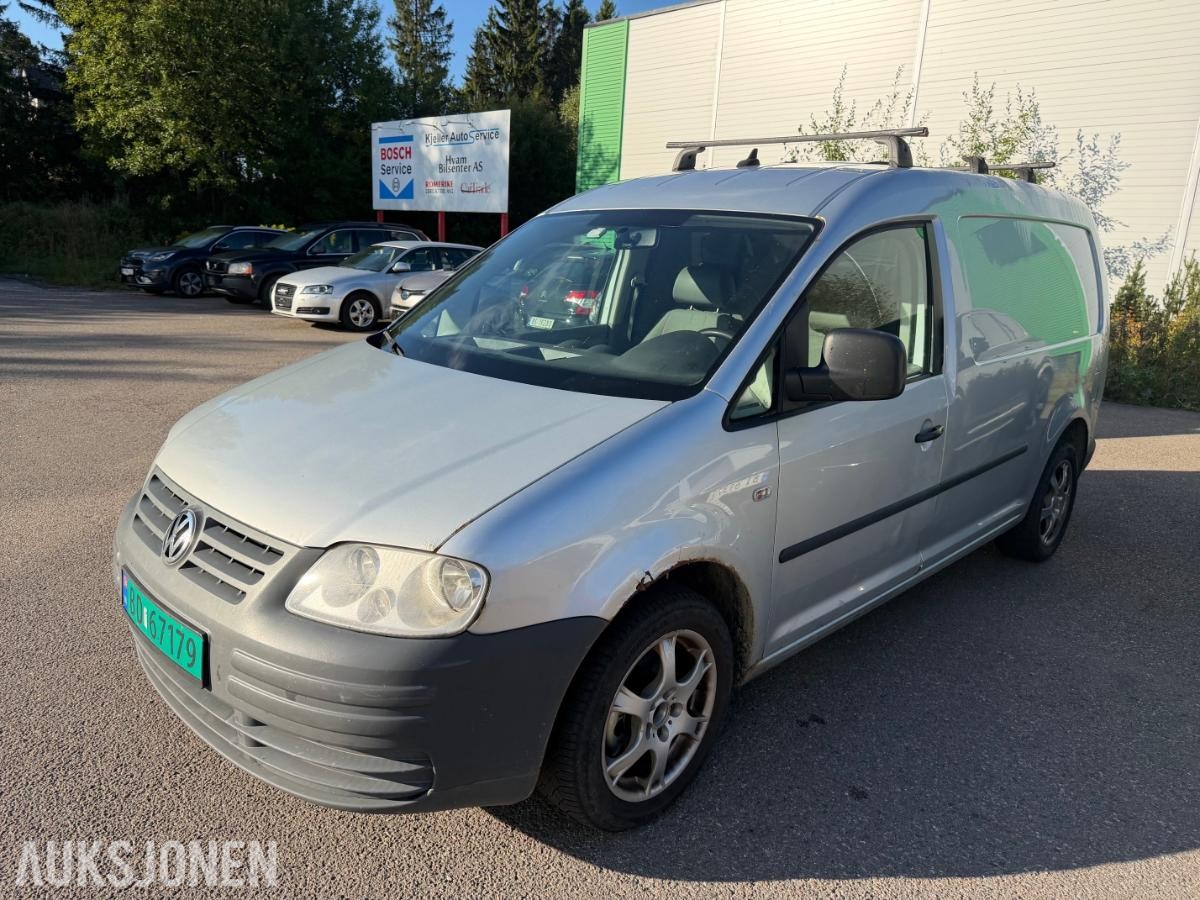 2010 Volkswagen, CADDY MAXI 1.9-105 D, AC, AUTOMAT,P-SENSOR, HENGERFESTE 209789km