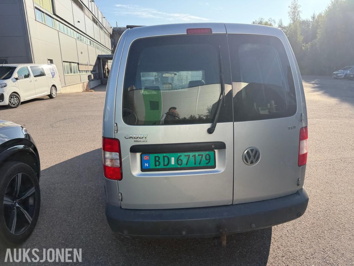 2010 Volkswagen, CADDY MAXI 1.9-105 D, AC, AUTOMAT,P-SENSOR, HENGERFESTE 209789km