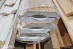 Moelven Taklist 21x095 M10 hulkil hvitmalt