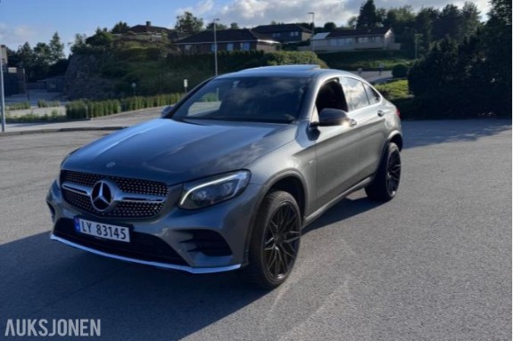 2017 Mercedes-Benz GLC 350E 2.0 211hk 4MATIC AUTOMAT ADAPTIV CRUISEKONTROLL SOLTAK S+V DEKK EU OK 10.2027 154321km