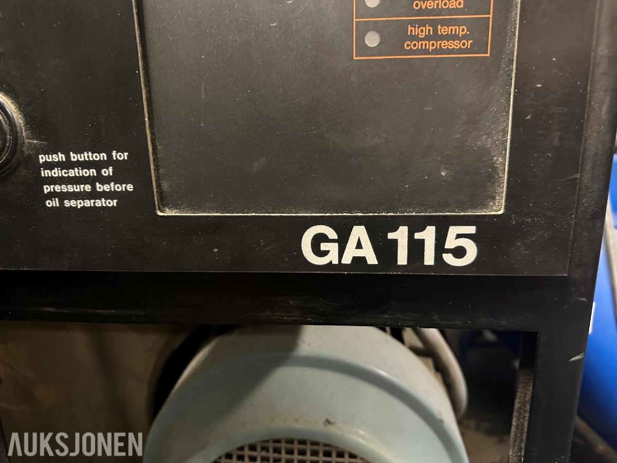 1984 Atlas Copco GA 115 kompressor