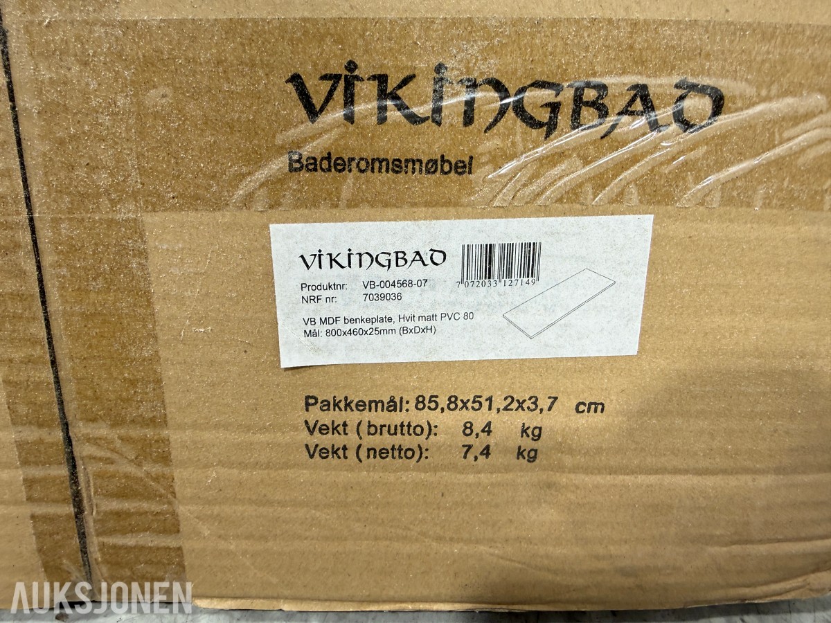 Parti Baderomsutstyr – Geberit, VikingBad, Hansgrohe, Damixa, Blanco og Esbada
