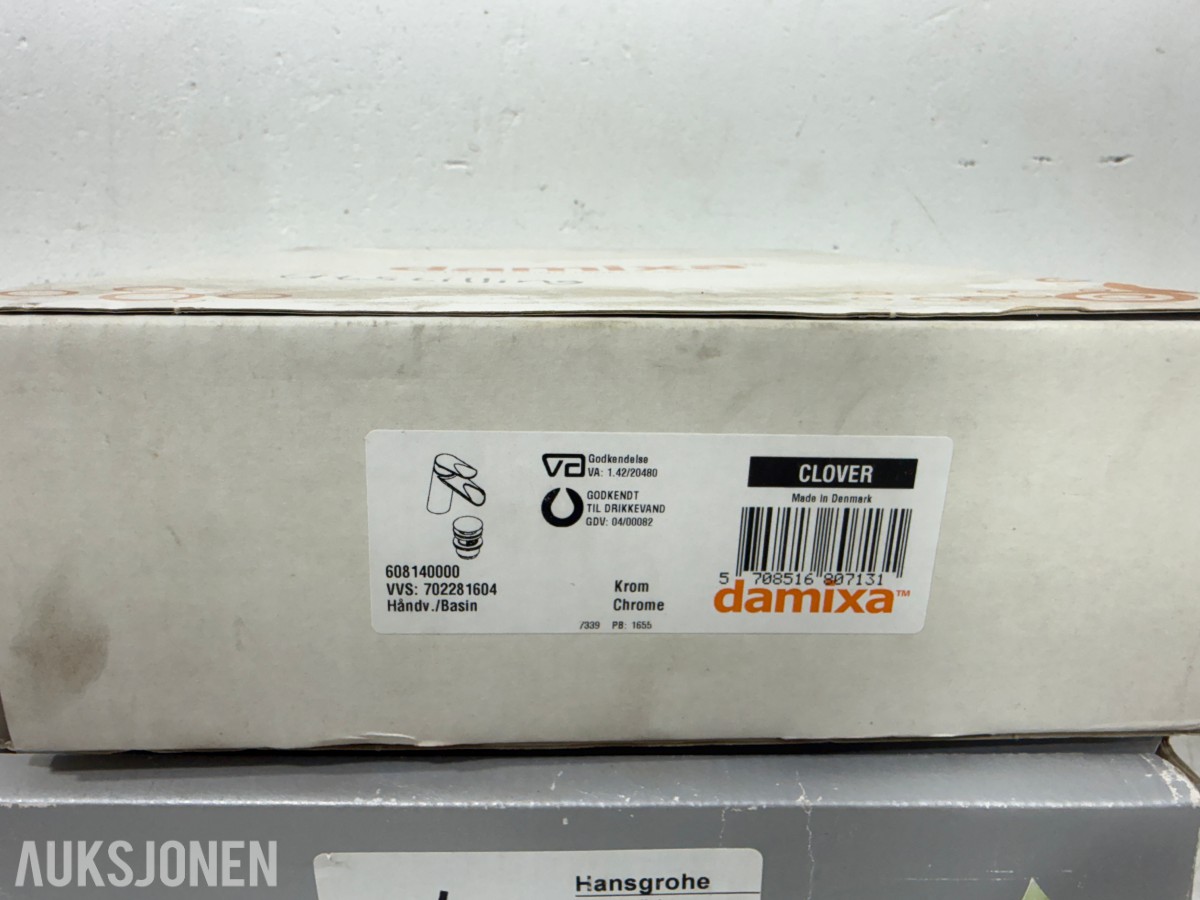 Parti Baderomsutstyr – Geberit, VikingBad, Hansgrohe, Damixa, Blanco og Esbada