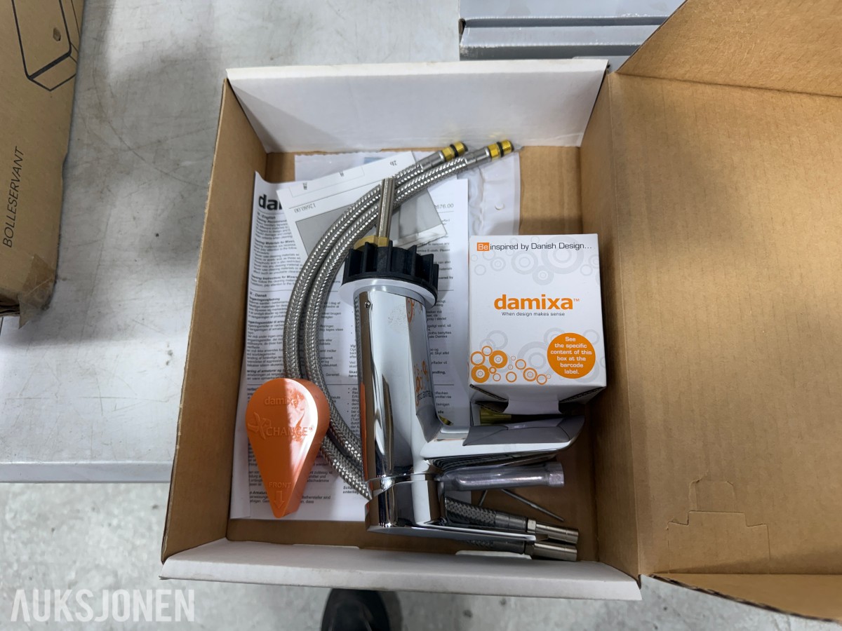 Parti Baderomsutstyr – Geberit, VikingBad, Hansgrohe, Damixa, Blanco og Esbada