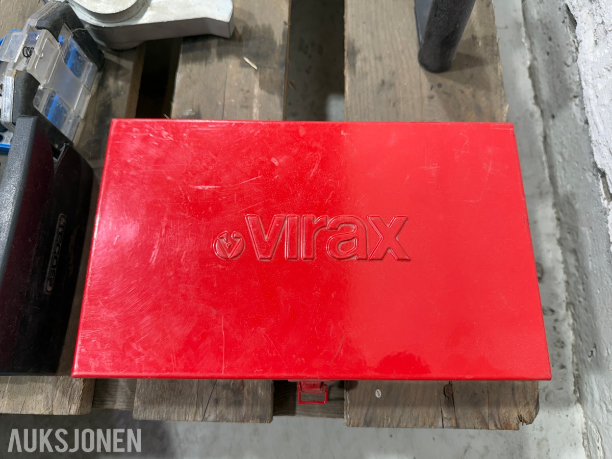 Parti med verktøy – Virax, Bahco, Tecos 