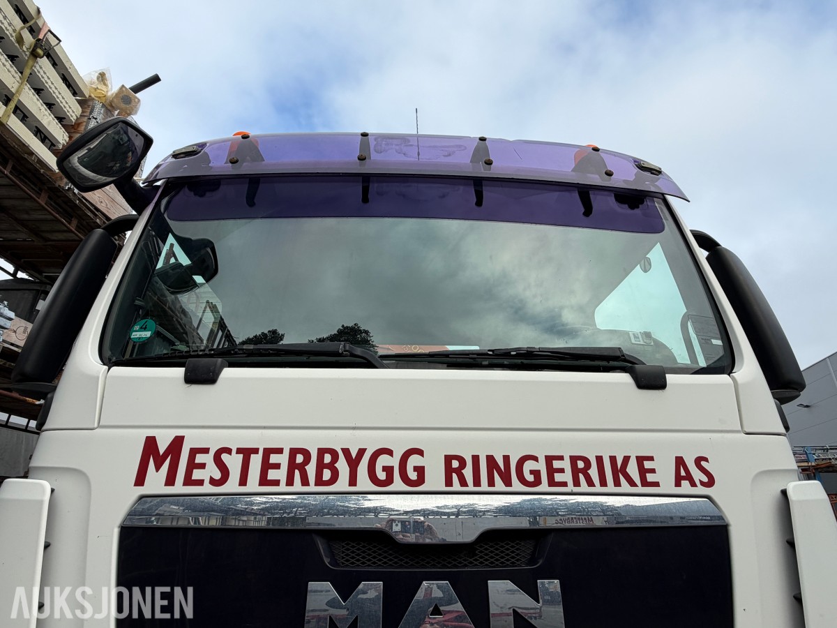 2008 MAN TGA 41.480 8X6 BB kranbil med Palfinger PK72002