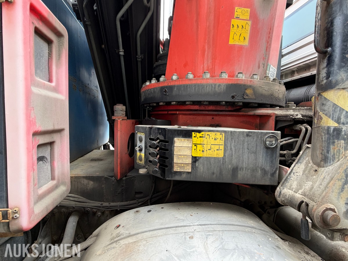 2008 MAN TGA 41.480 8X6 BB kranbil med Palfinger PK72002