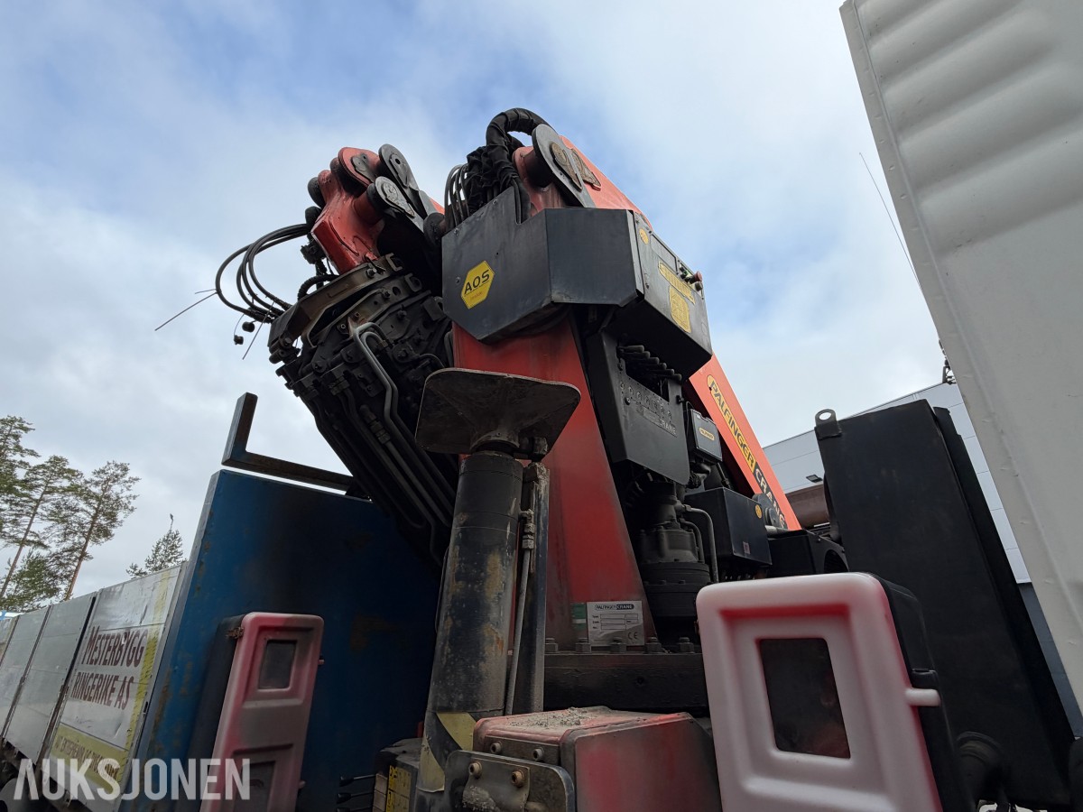2008 MAN TGA 41.480 8X6 BB kranbil med Palfinger PK72002