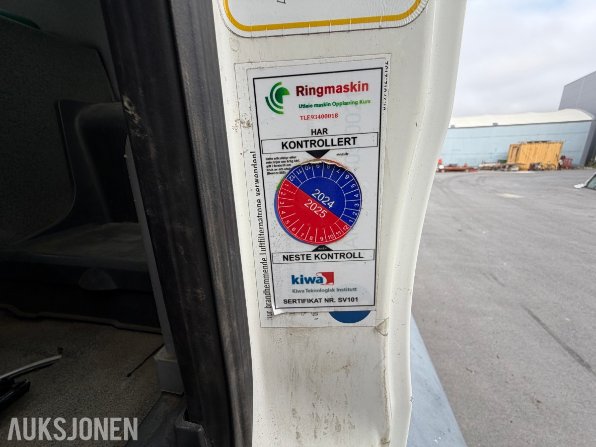 2008 MAN TGA 41.480 8X6 BB kranbil med Palfinger PK72002