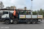 2008 MAN TGA 41.480 8X6 BB kranbil med Palfinger PK72002