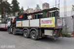 2008 MAN TGA 41.480 8X6 BB kranbil med Palfinger PK72002