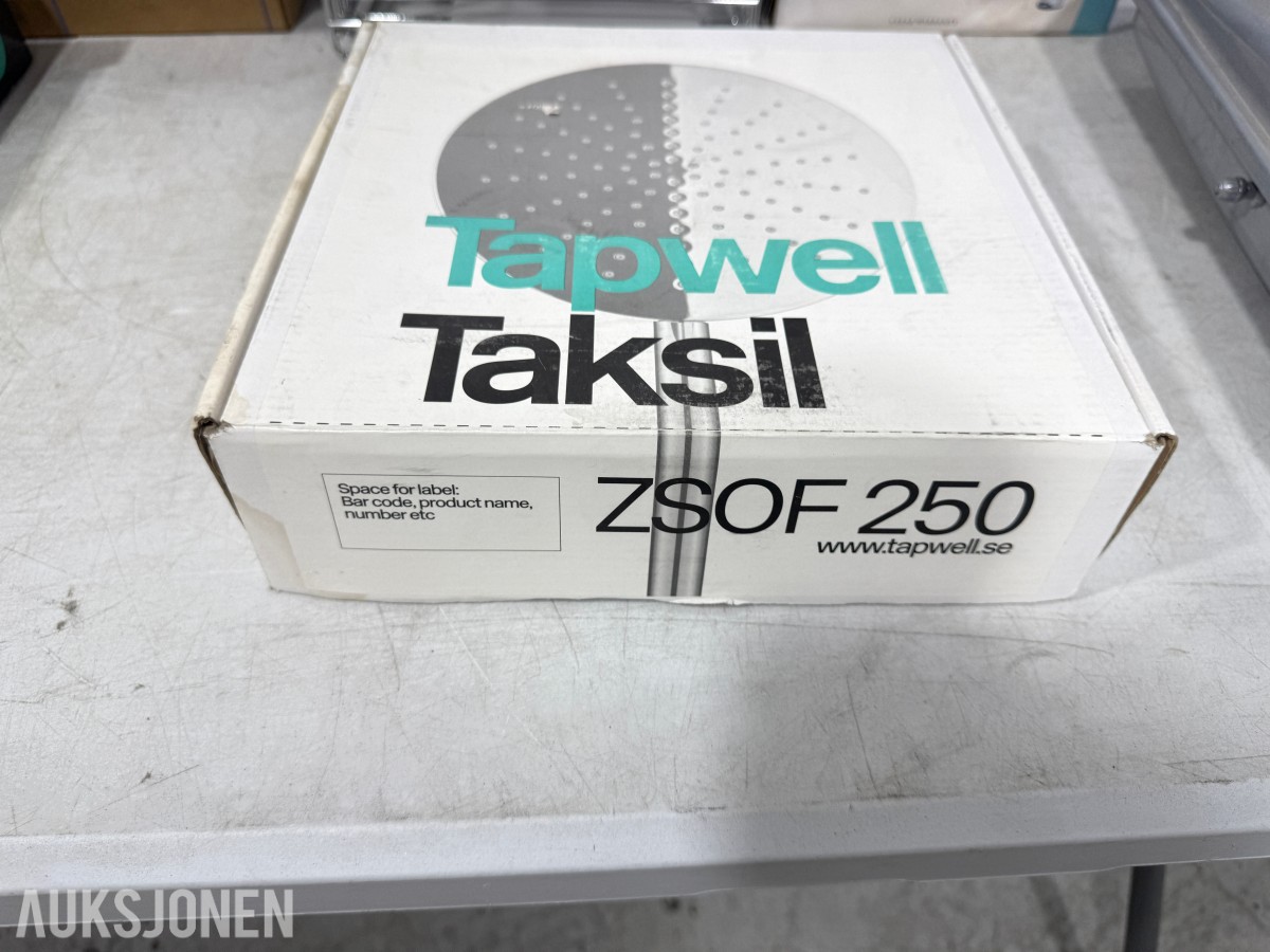 Parti baderomsutstyr – Geberit, Smedbo, Tiger, Tapwell og Vaillant