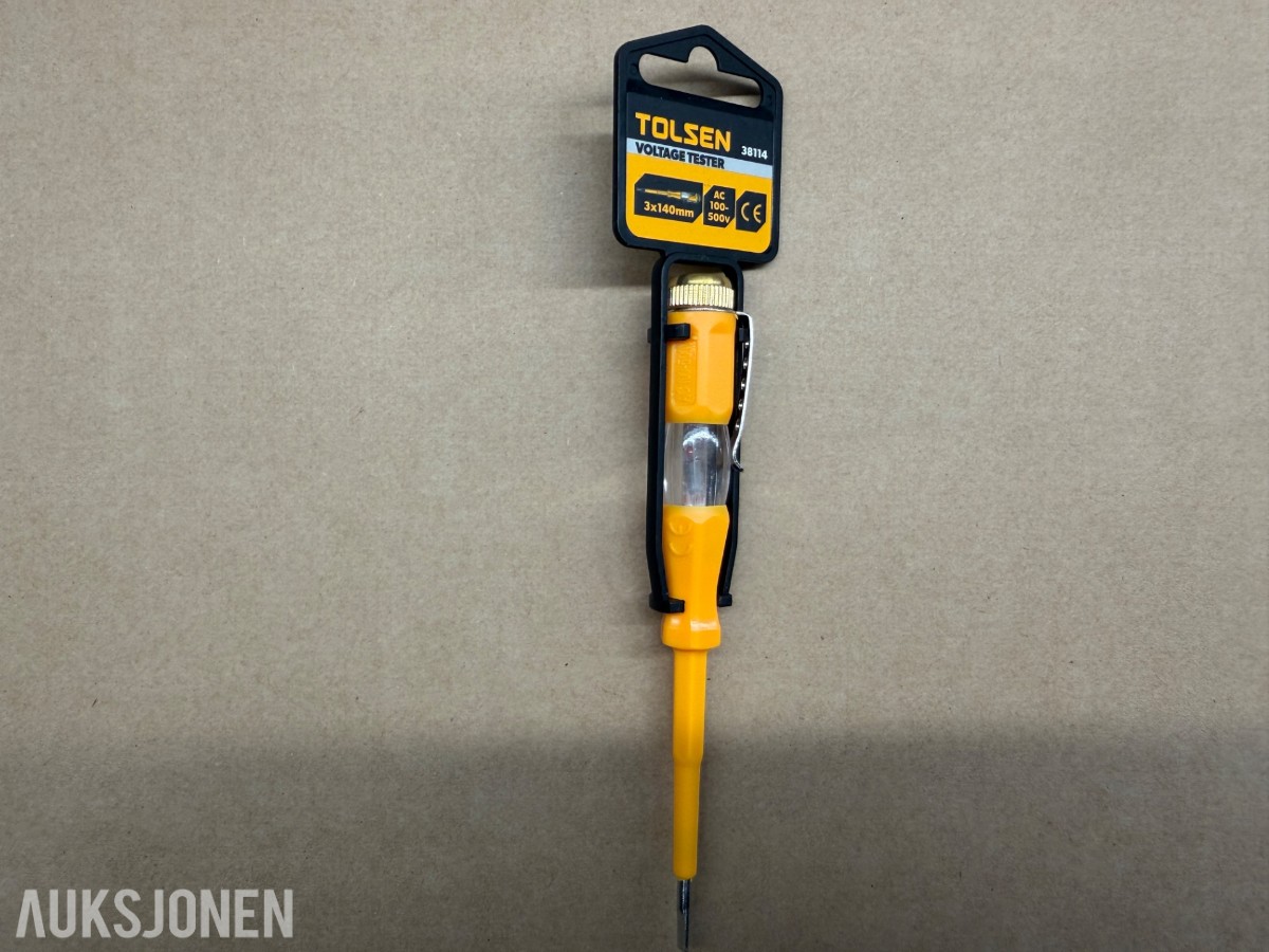 322 stykk. TOLSEN 38114 – Spenningstester