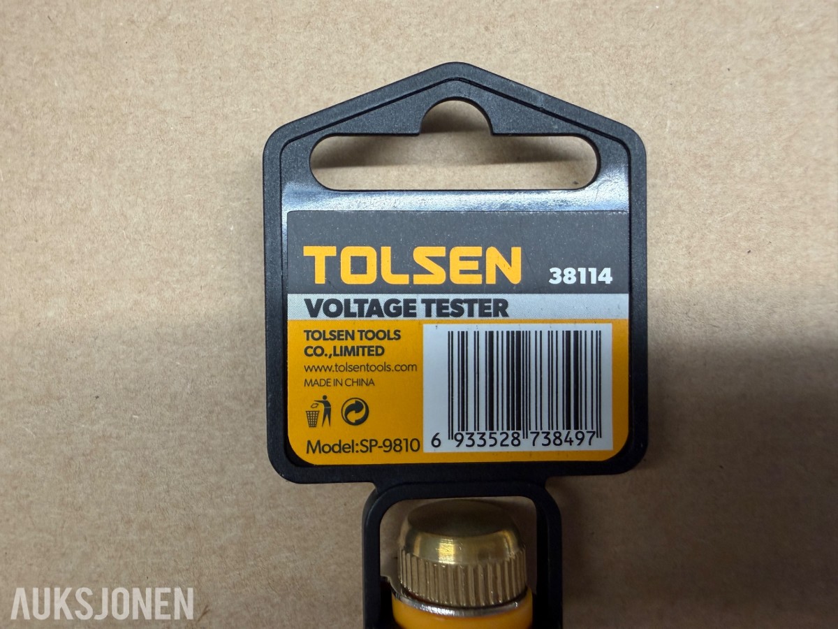 322 stykk. TOLSEN 38114 – Spenningstester