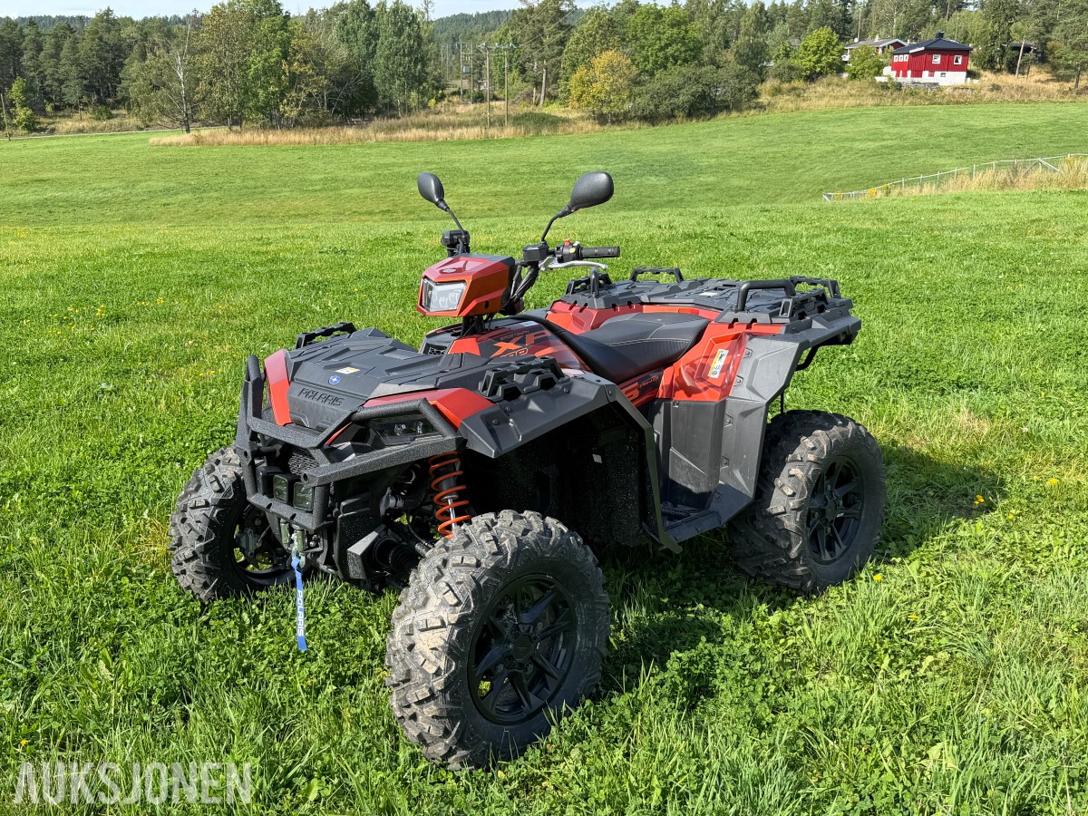 2025 Polaris Sportsman Xp 1000 S / Kun gått 27 mil! / Brøyteskjær, vinsj og hengerfeste