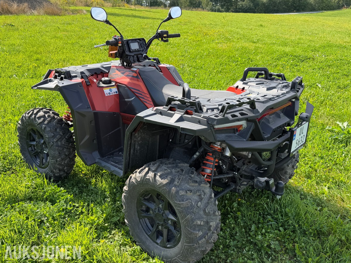 2025 Polaris Sportsman Xp 1000 S / Kun gått 27 mil! / Brøyteskjær, vinsj og hengerfeste