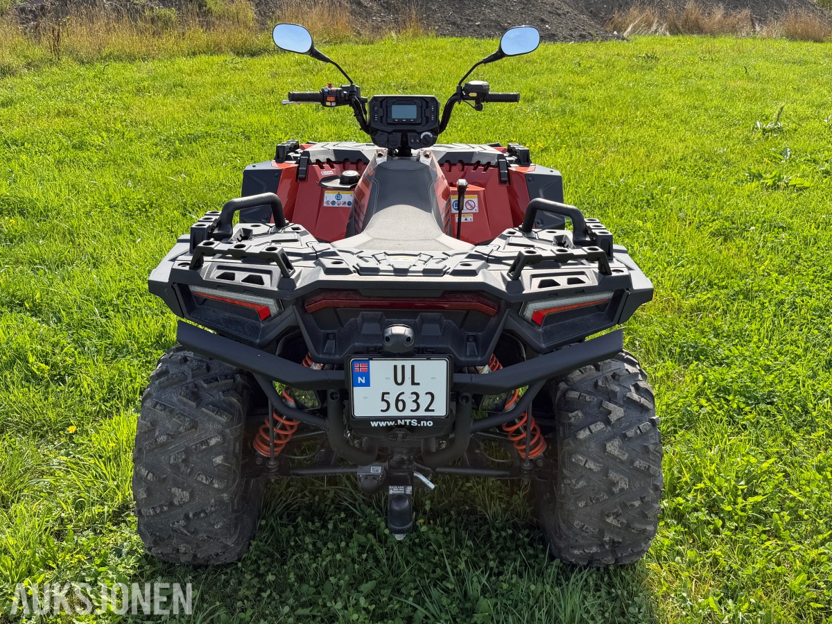 2025 Polaris Sportsman Xp 1000 S / Kun gått 27 mil! / Brøyteskjær, vinsj og hengerfeste