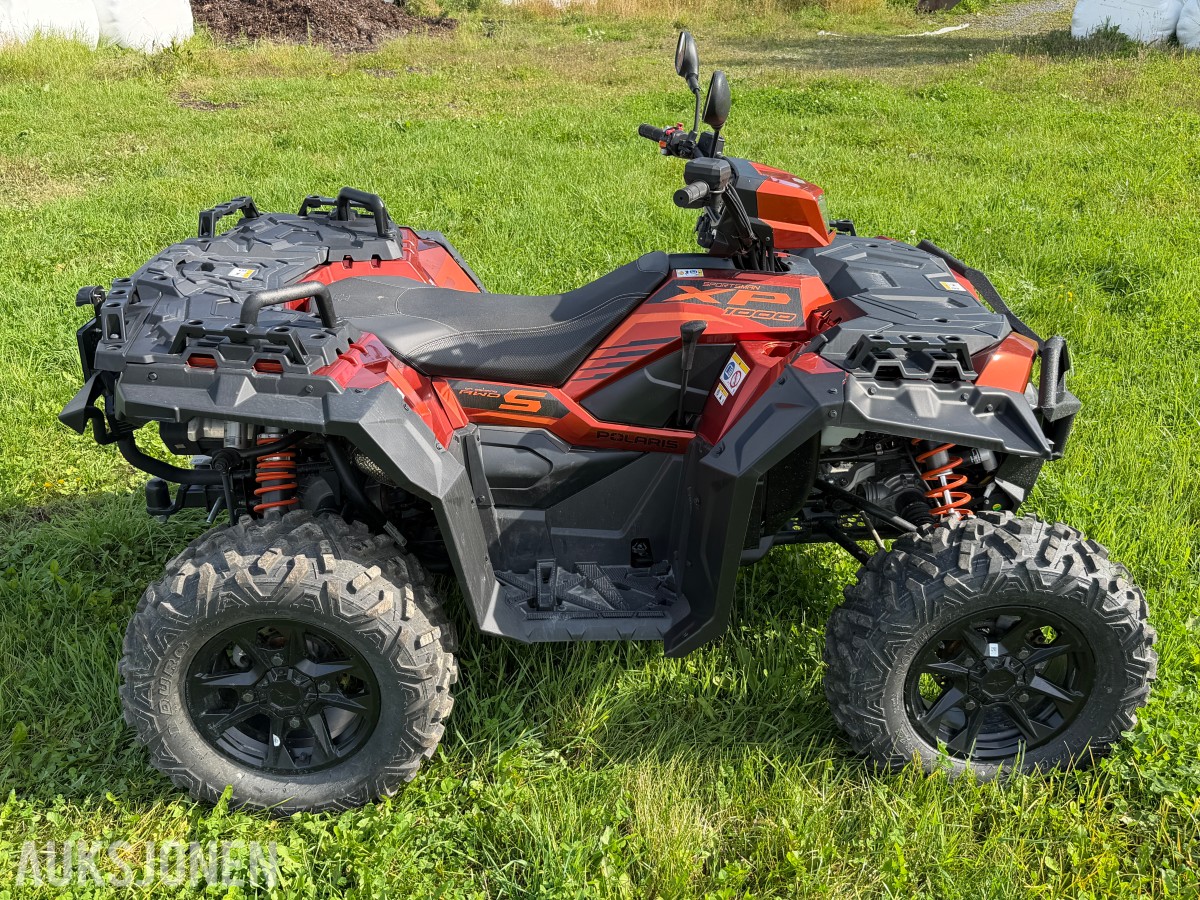 2025 Polaris Sportsman Xp 1000 S / Kun gått 27 mil! / Brøyteskjær, vinsj og hengerfeste