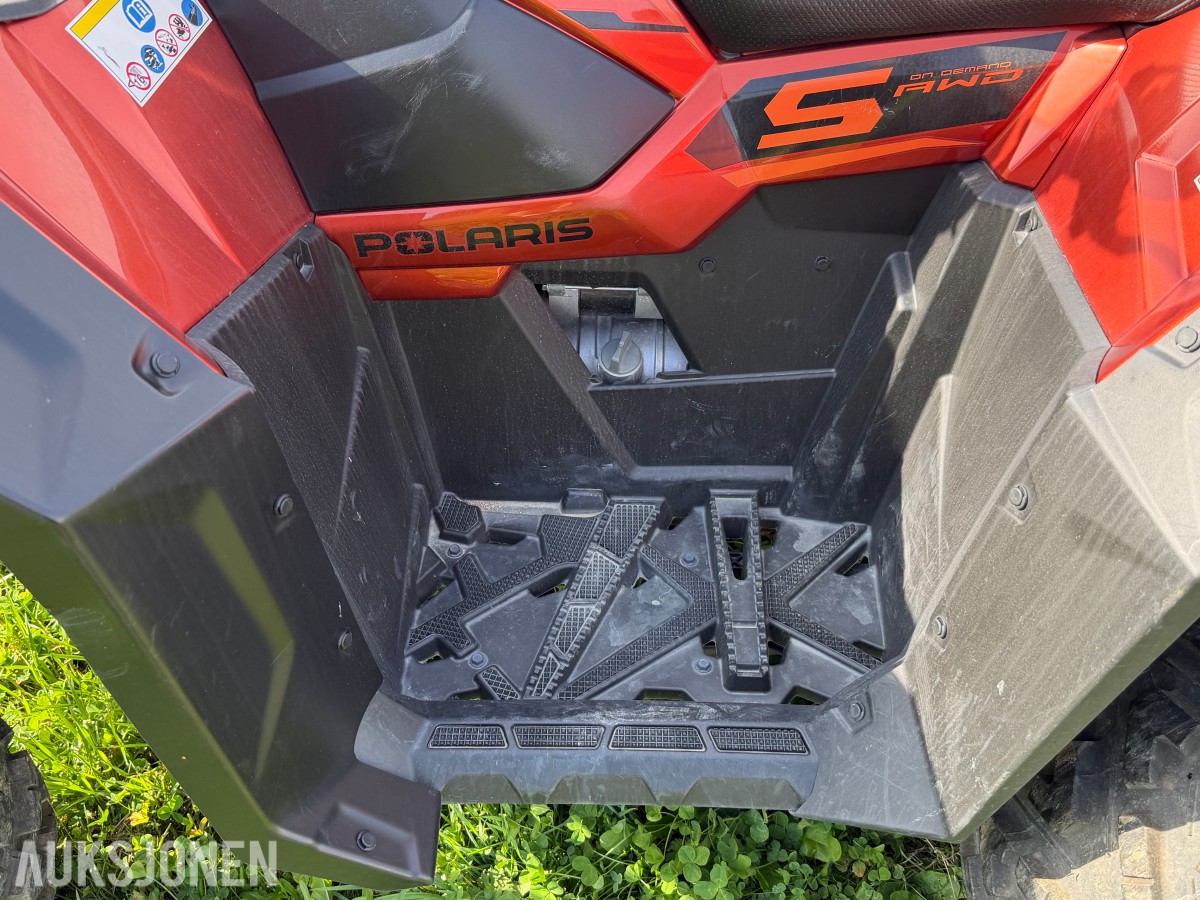 2025 Polaris Sportsman Xp 1000 S / Kun gått 27 mil! / Brøyteskjær, vinsj og hengerfeste