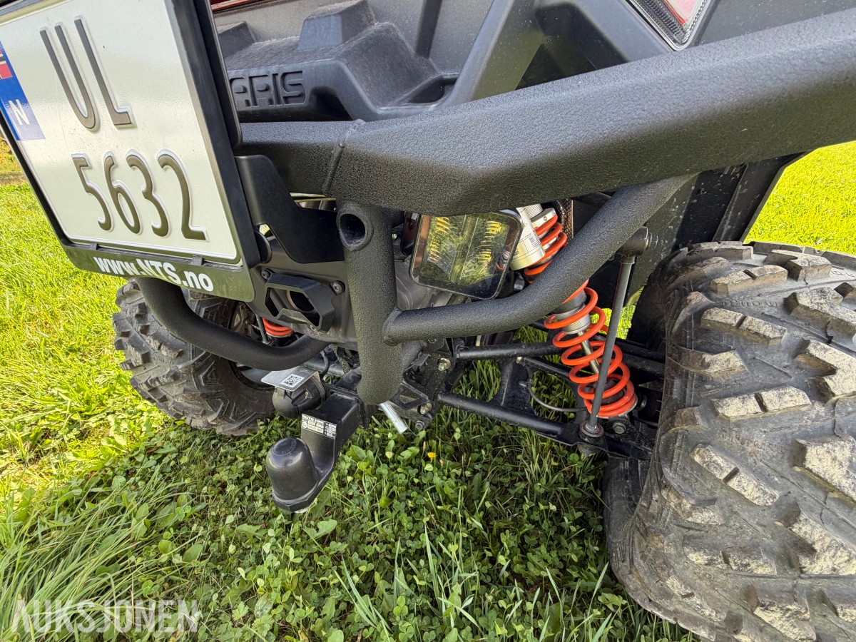 2025 Polaris Sportsman Xp 1000 S / Kun gått 27 mil! / Brøyteskjær, vinsj og hengerfeste