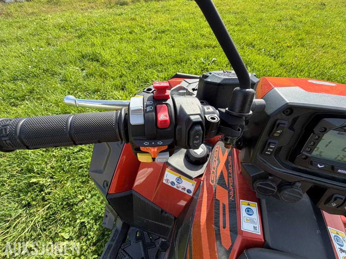2025 Polaris Sportsman Xp 1000 S / Kun gått 27 mil! / Brøyteskjær, vinsj og hengerfeste
