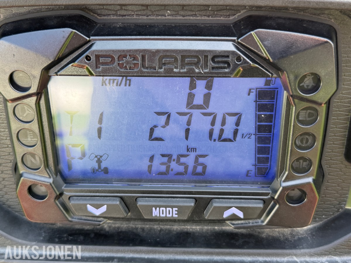 2025 Polaris Sportsman Xp 1000 S / Kun gått 27 mil! / Brøyteskjær, vinsj og hengerfeste