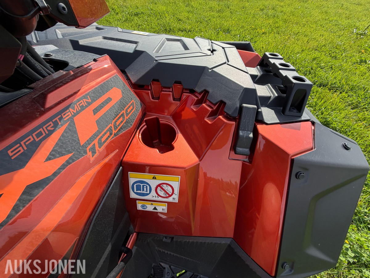 2025 Polaris Sportsman Xp 1000 S / Kun gått 27 mil! / Brøyteskjær, vinsj og hengerfeste