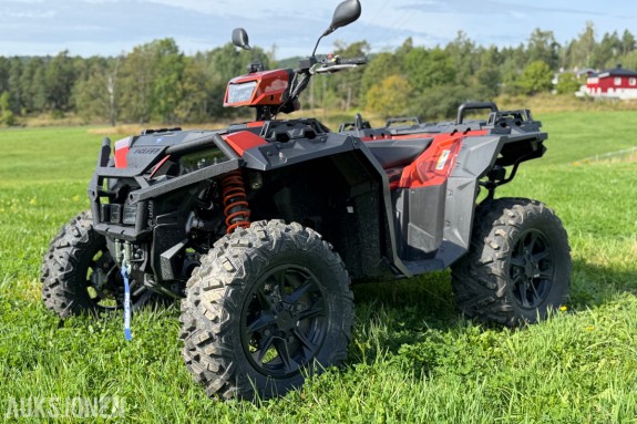 2025 Polaris Sportsman Xp 1000 S / Kun gått 27 mil! / Brøyteskjær, vinsj og hengerfeste
