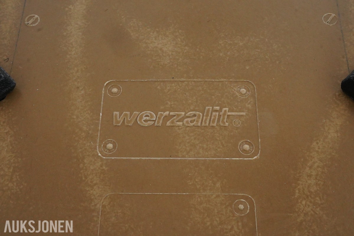 Werzalit cafébord med marmordekor – 5 stk.