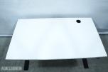 Elektrisk hev-/senk skrivebord med sidebord og kontorstol