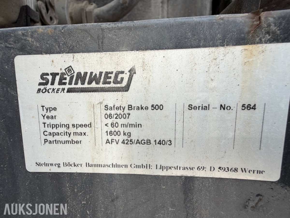 Steinweg Superlift MX 624 Byggeplassheis