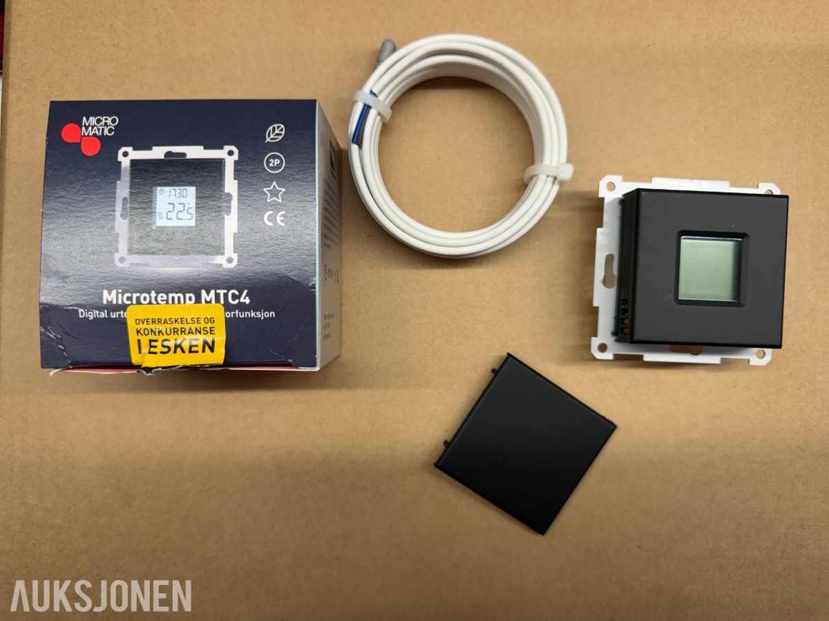 Microtemp MTC4 termostat – 5 stk.