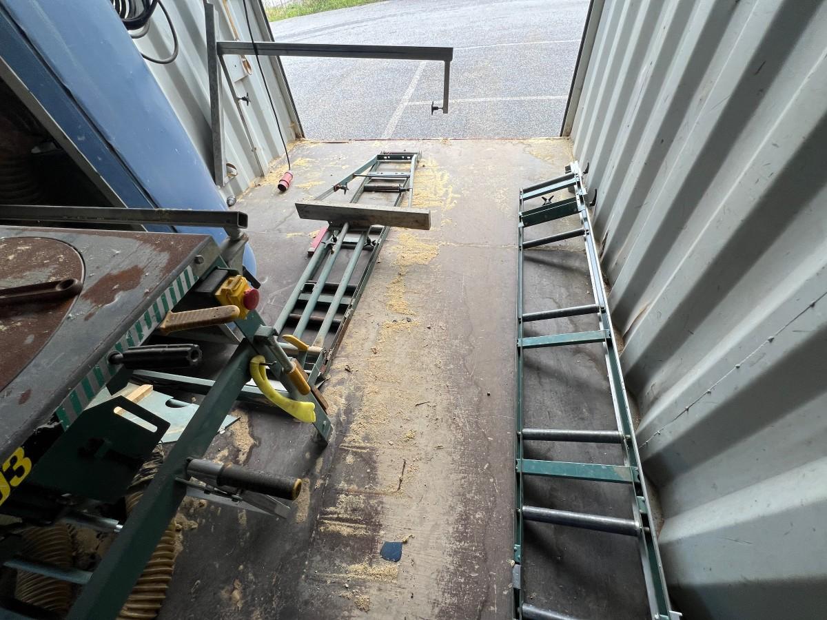 15 fot stålcontainer - Sagstasjon - Gjerdesag