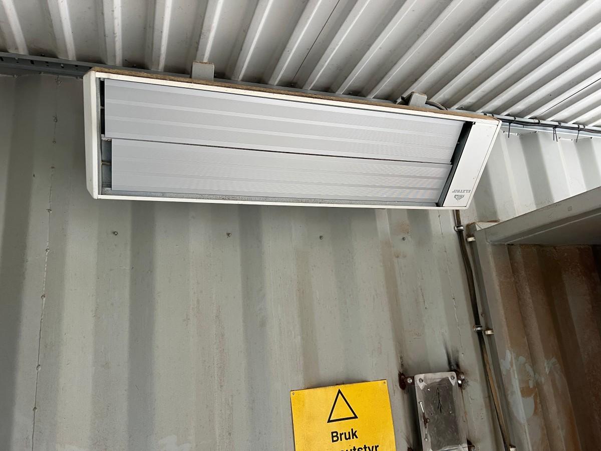 15 fot stålcontainer - Sagstasjon - Gjerdesag