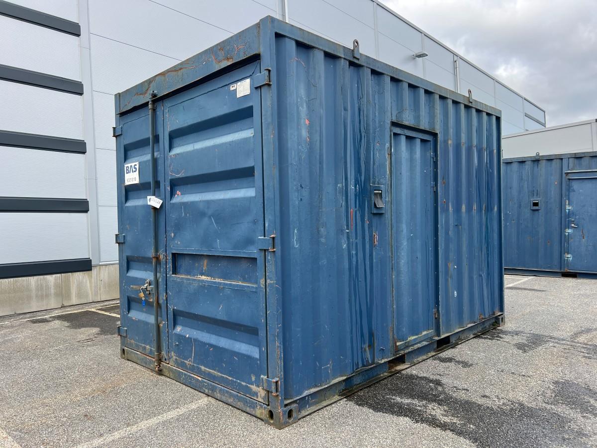 15 fot stålcontainer - Sagstasjon - Gjerdesag